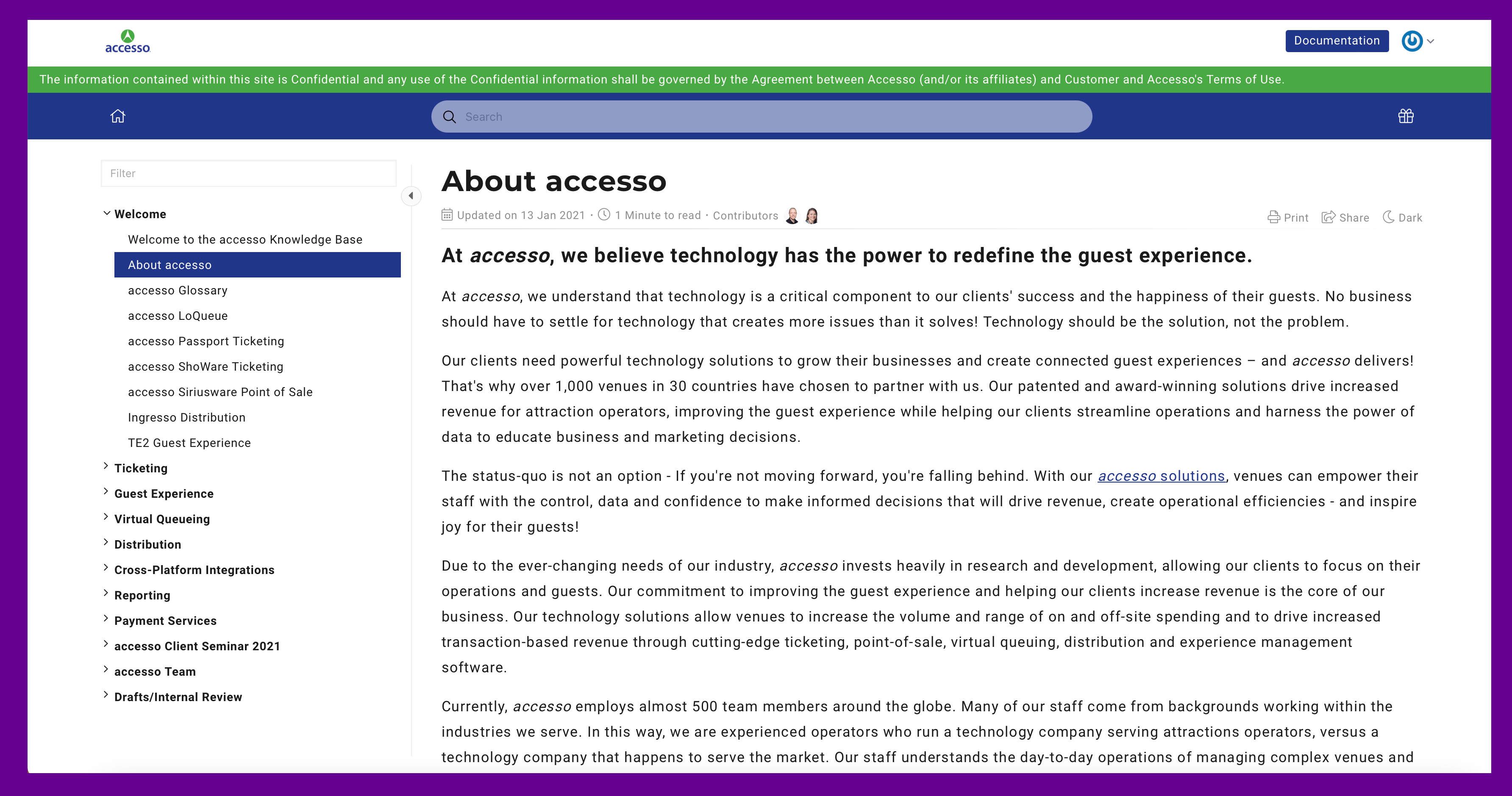 Accesso KB2