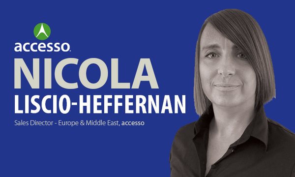 Nicola Liscio Heffernan accesso EMEA Sales Director