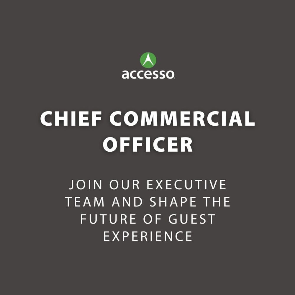 We’re a global, growing company looking for a high-impact Chief Commercial Officer to join our executive team.

At our core, we value culture as much as success. We’re passionate about our solutions, our industry, and the fun that drives it. If you’re ready to lead growth and shape the future of guest experience - apply today.