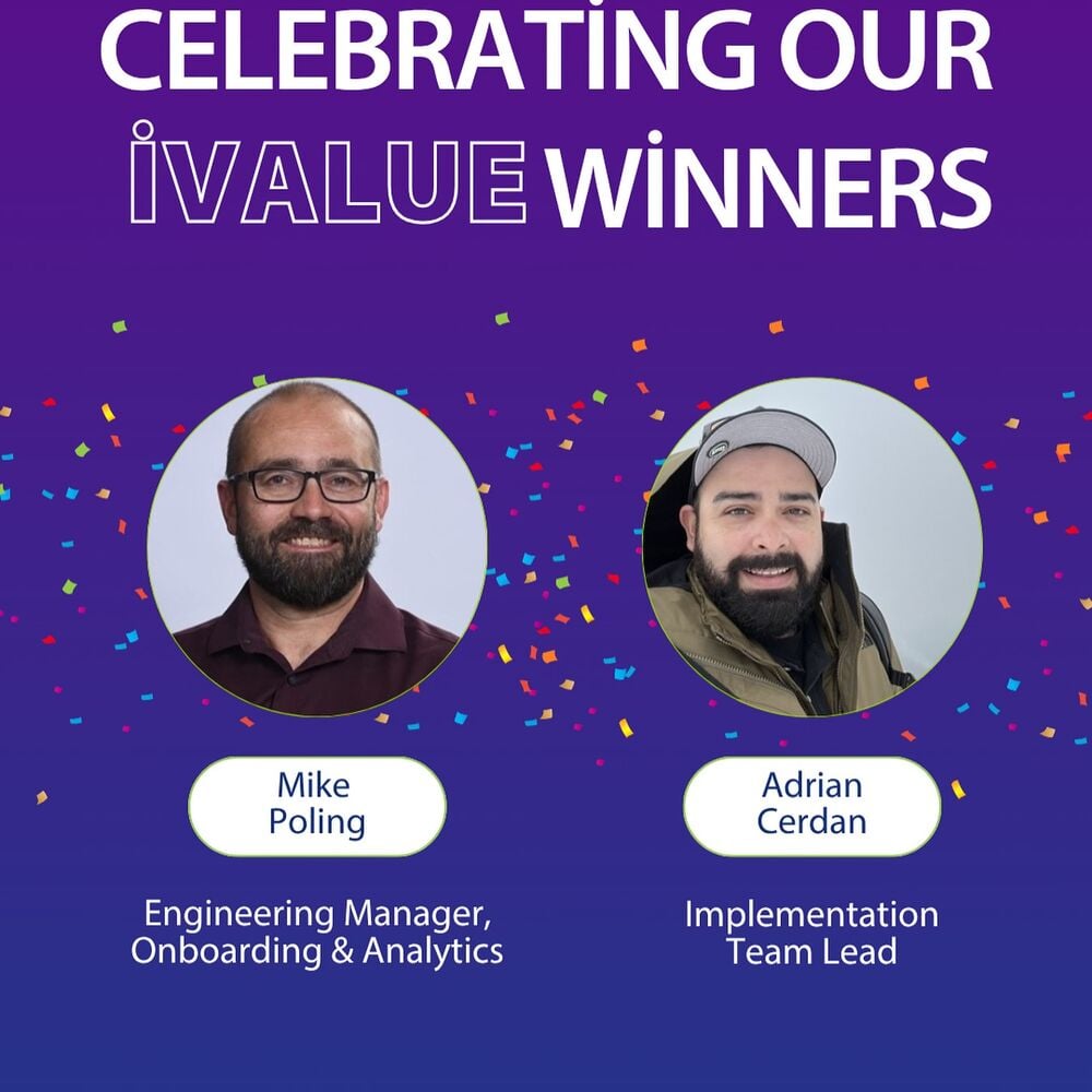 Please join us in celebrating this month’s iValue winners: Mike Poling and Adrian Cerdan!👏 Your hard work, dedication, and embodiment of our core values continue to make a meaningful impact across the organization. Thank you for everything you do—we’re proud to have you on the team!