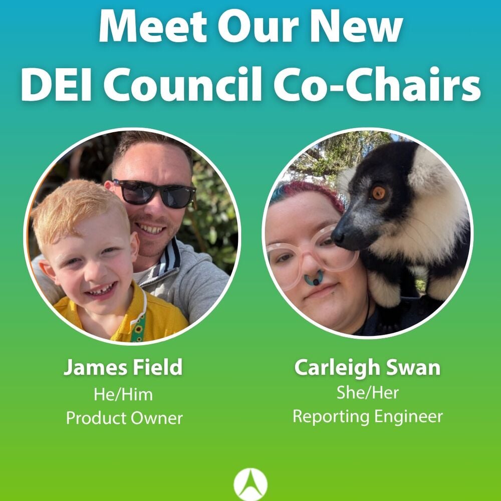 Creating a workplace where everyone feels respected and supported takes thoughtful leadership. We’re pleased to welcome James Field and Carleigh Swan as our new Council Co-Chairs. Their work will focus on helping foster a culture where people feel empowered to bring their full selves to the table 💙