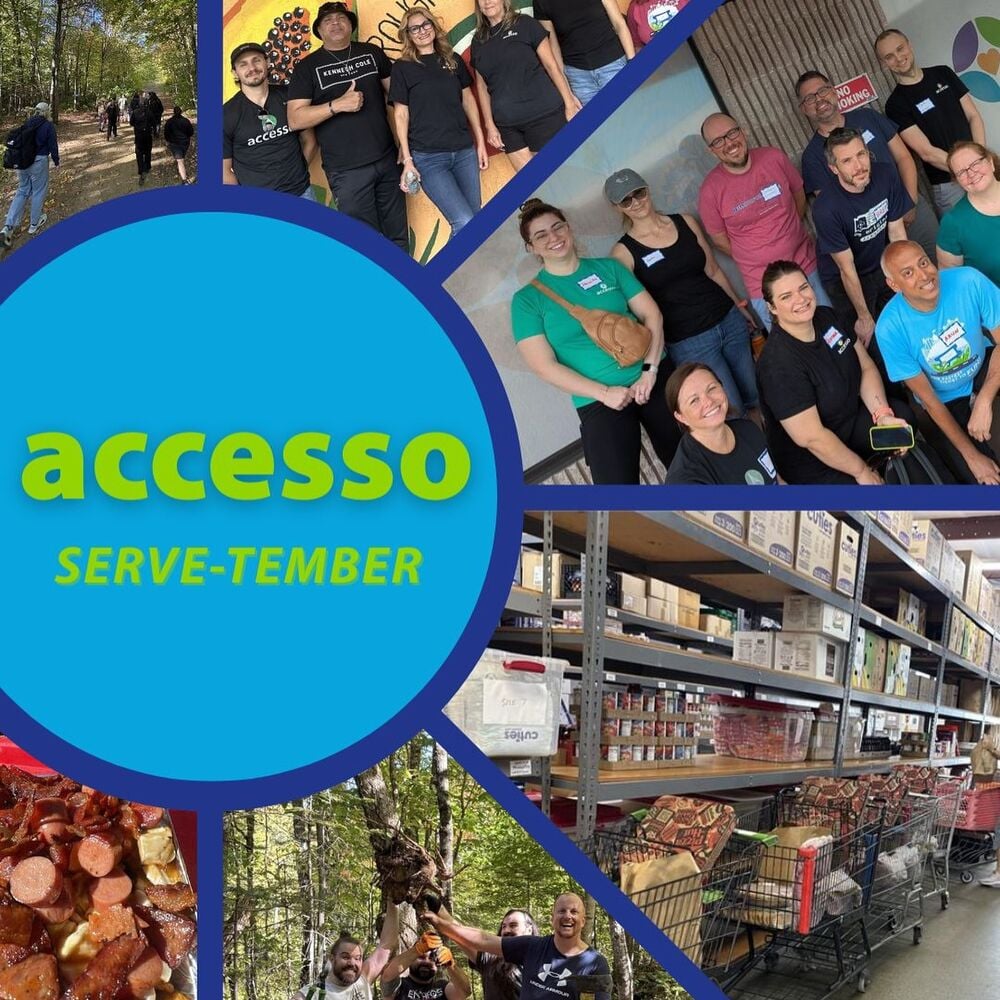 💙🌍 This #ServeTember, our accesso family has been busy giving back in BIG ways! From stocking shelves at UP Orlando to sharing laughter with young patients at Orlando Health, lending hands at The Sharing Center, and even trail building in Quebec, our teams showed up with heart, hustle, and teamwork.
We’re proud to support organizations making a difference every day, and grateful for the chance to use our Volunteer Time Off (VTO) to spread a little kindness and impact in the communities we call home. ✨💪
#accesso #ServeTember #CommunityImpact #TeamworkInAction #accessolife #volunteering #volunteerspotlight