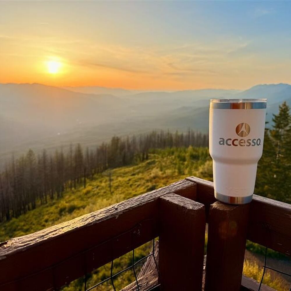 Just your average workday… from a 1958 Forest Service fire lookout in the Yaak Mountains — easily a top 10 office view.

At accesso, we’re all about that work from (just about) anywhere life...especially when summer adventures call.