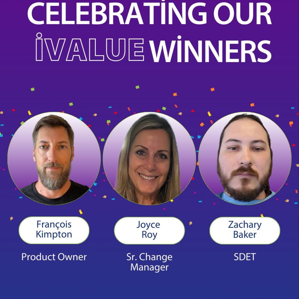 🎉 Shoutout to our August iValue winners! From supporting teammates to going above and beyond for our clients, you lead with impact and heart. We’re lucky to have you on the team! 💙